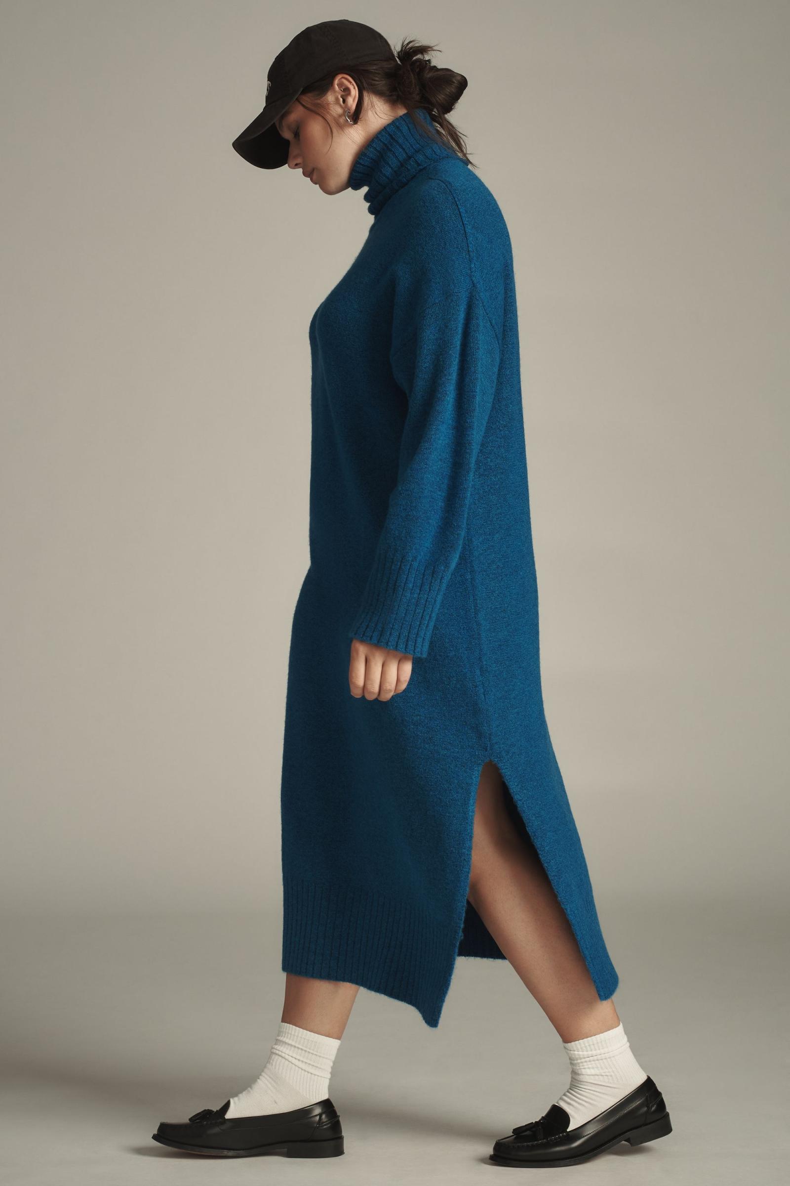 Sweater Midi Dress: Turtleneck Edition
