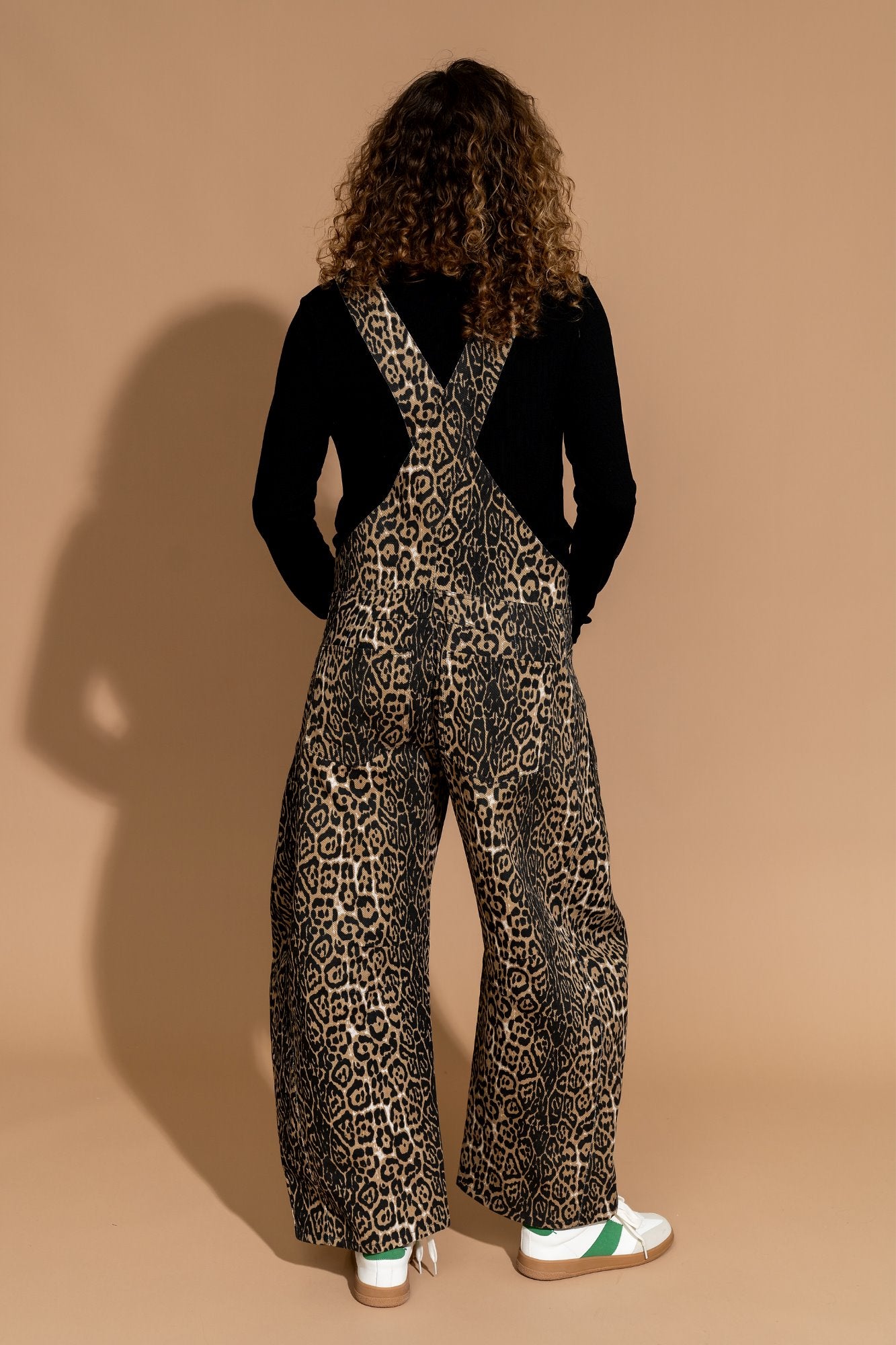 Overalls Loose Casual Leopard Jumpsuits