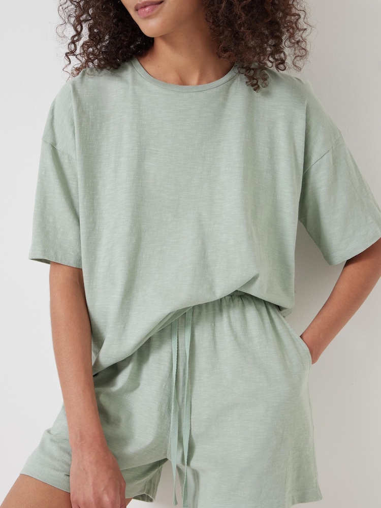 Short cotton pajama set