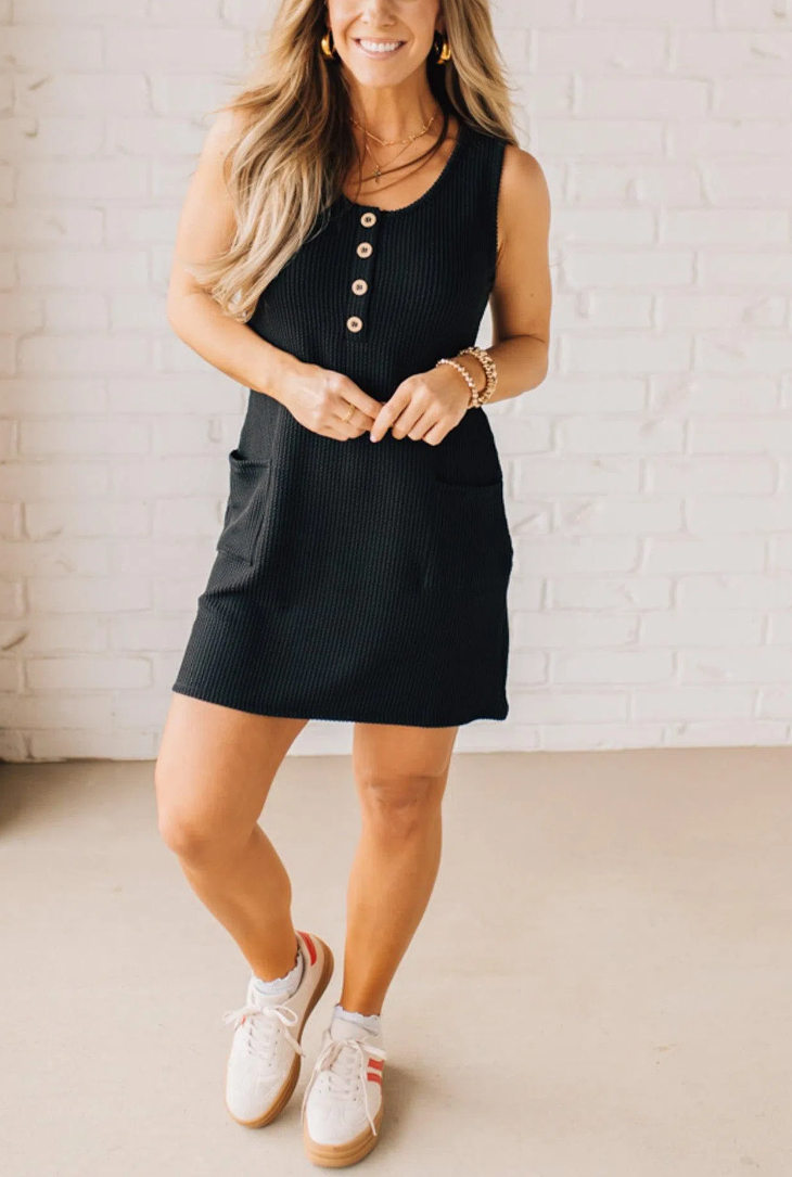 All Clear Corded Shift Dress
