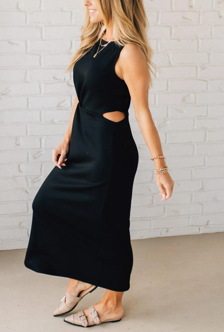 Cleo Cut Out Detail Maxi