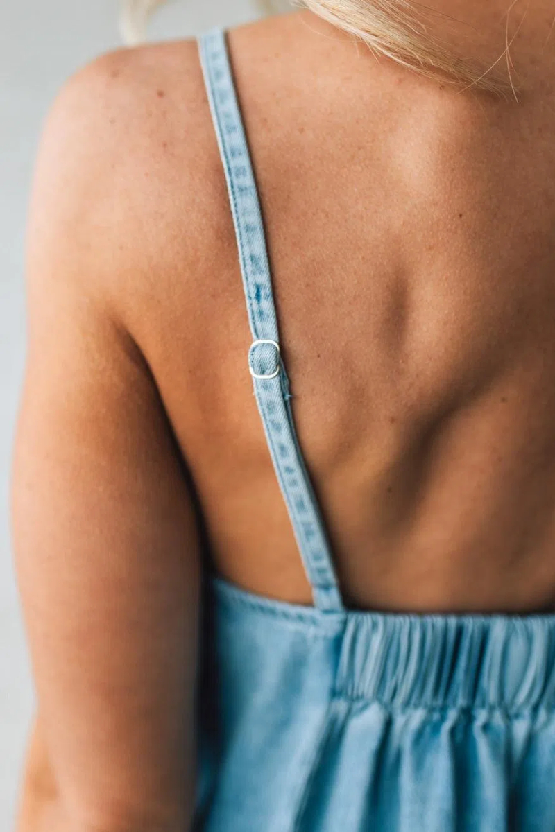 Chambray Maxi Dress