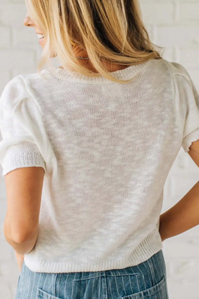 Americana Boyfriend Sweater Tee