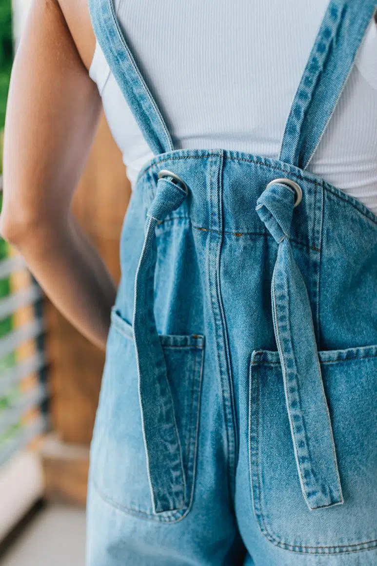 Jojo Knot Strap Overalls