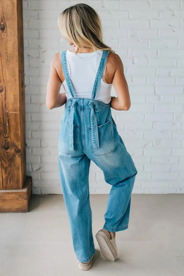 Jojo Knot Strap Overalls