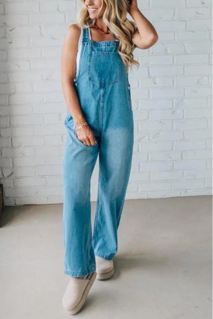 Jojo Knot Strap Overalls
