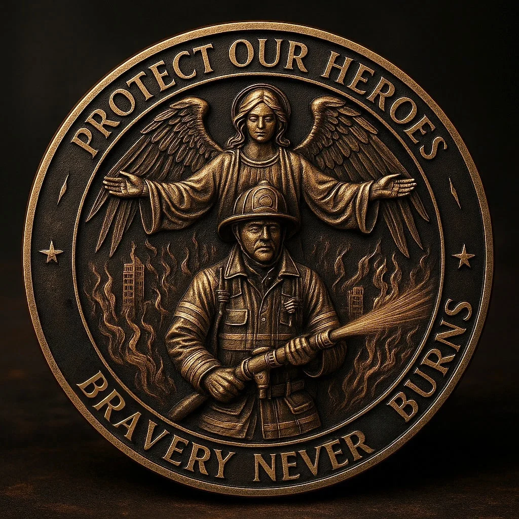 Firefighters Blessing Coin