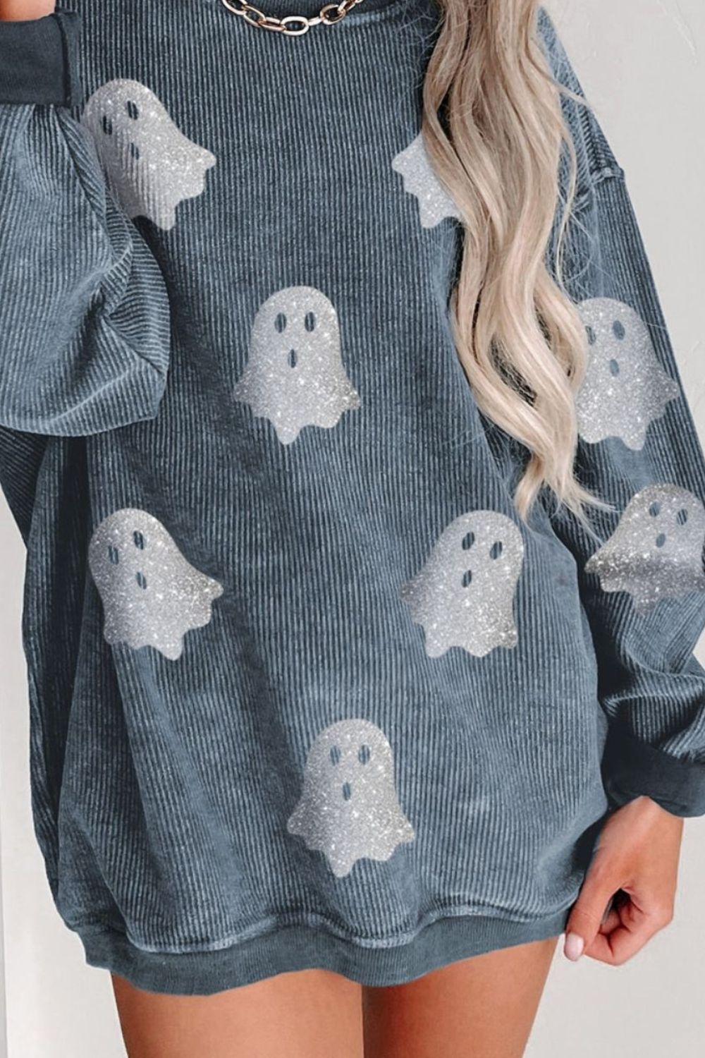 Glitter Ghost Sweatshirt