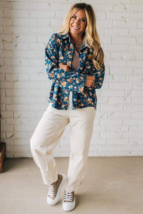 Vintage Rose Shacket
