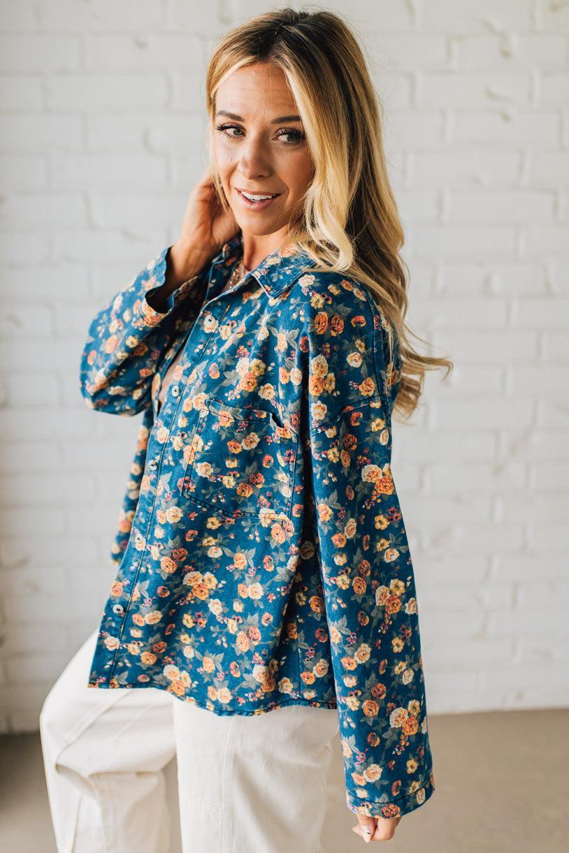 Vintage Rose Shacket