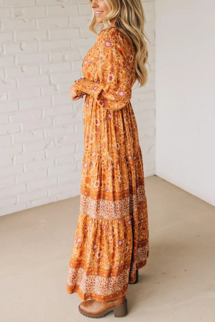 Raychel Printed Maxi Dress