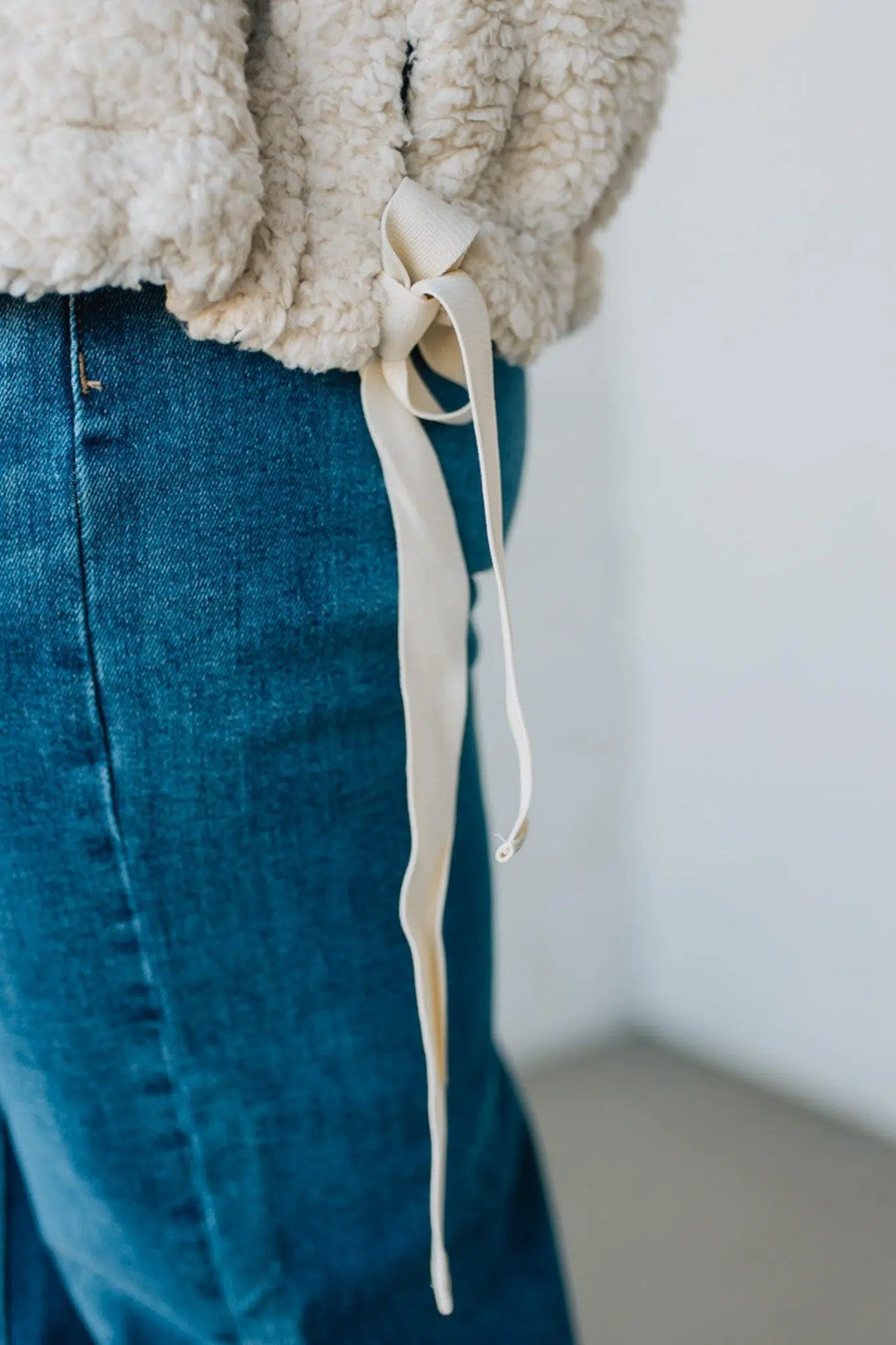 Steph Sherpa Oversized Vest