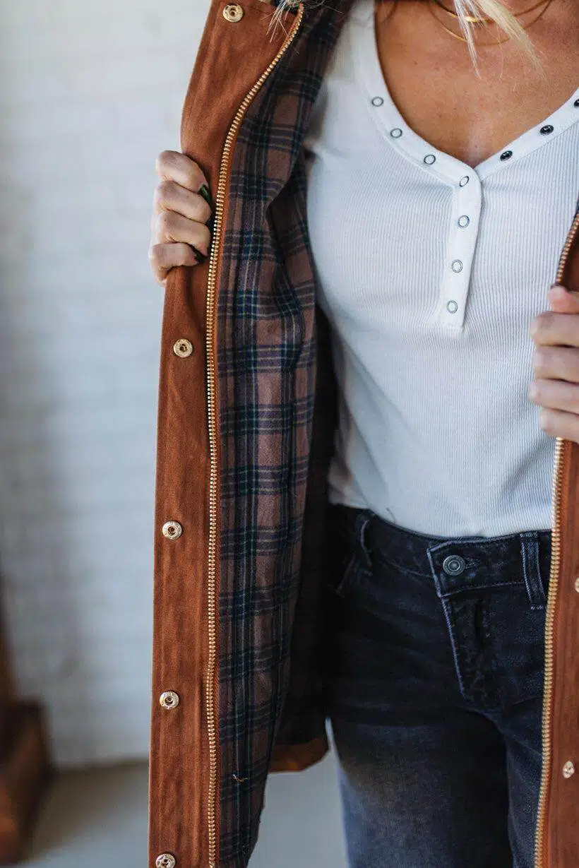 Corduroy Collar Barn Jacket