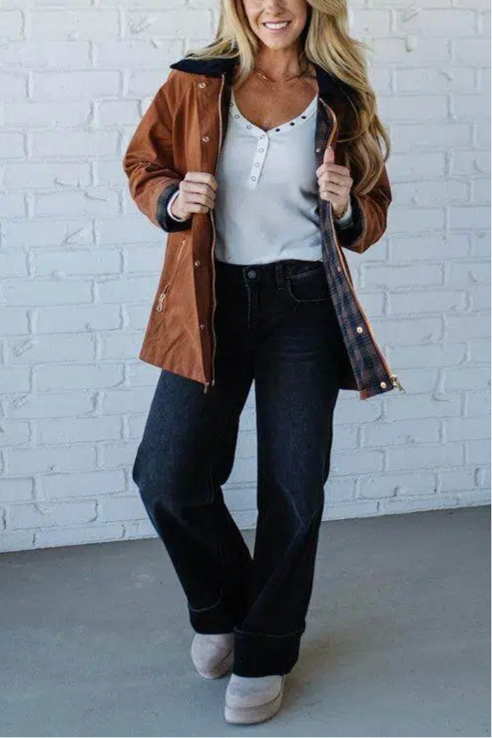 Corduroy Collar Barn Jacket