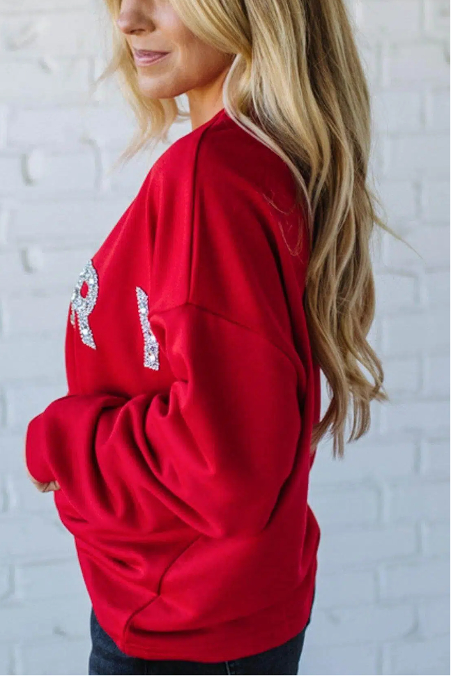Crystal Merry Pullover