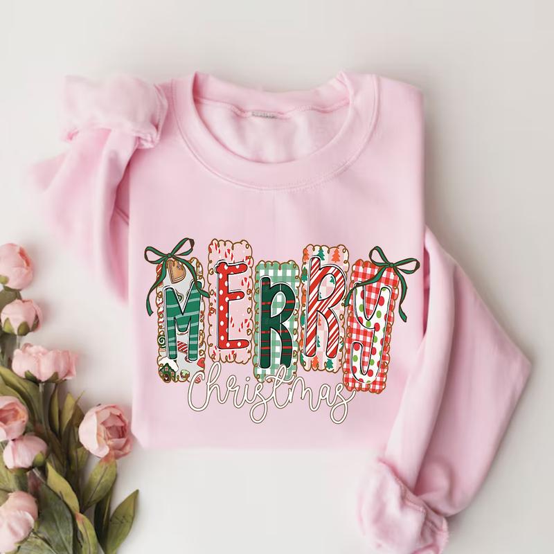 Coquette Christmas Tree Sweatshirt（Buy 2 Free Shipping）