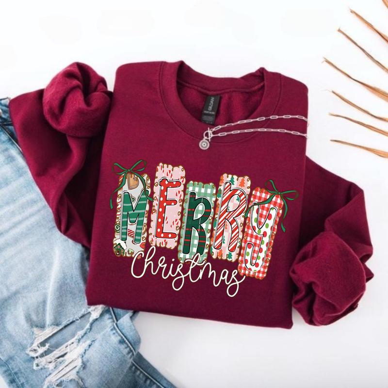 Coquette Christmas Tree Sweatshirt（Buy 2 Free Shipping）
