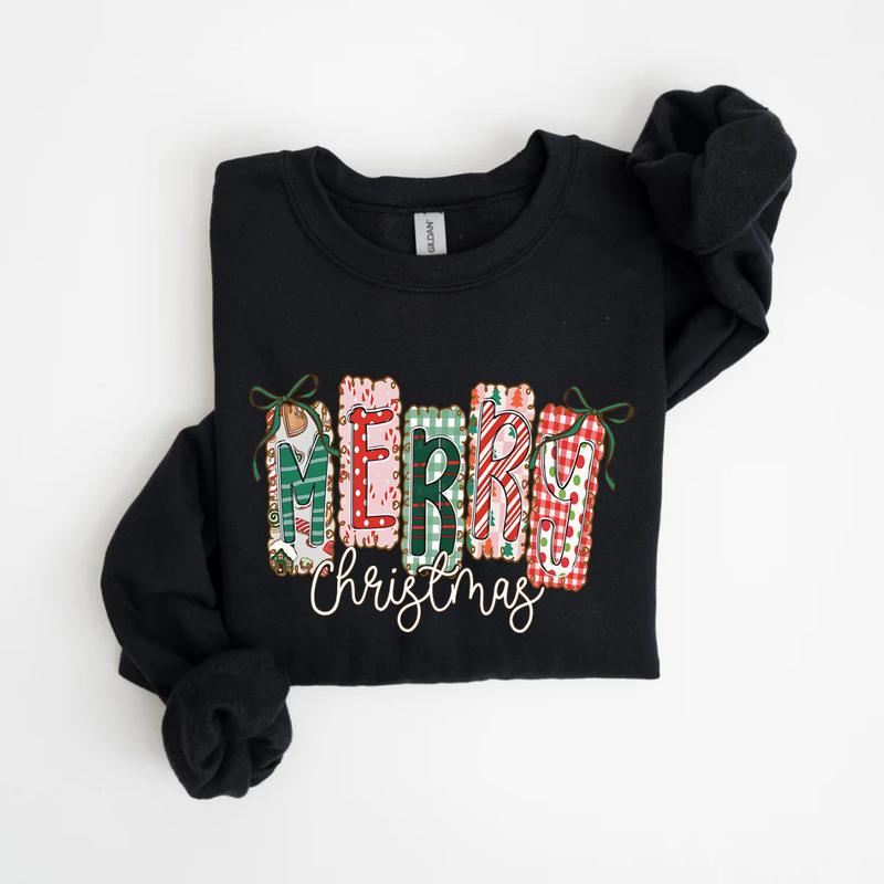 Coquette Christmas Tree Sweatshirt（Buy 2 Free Shipping）