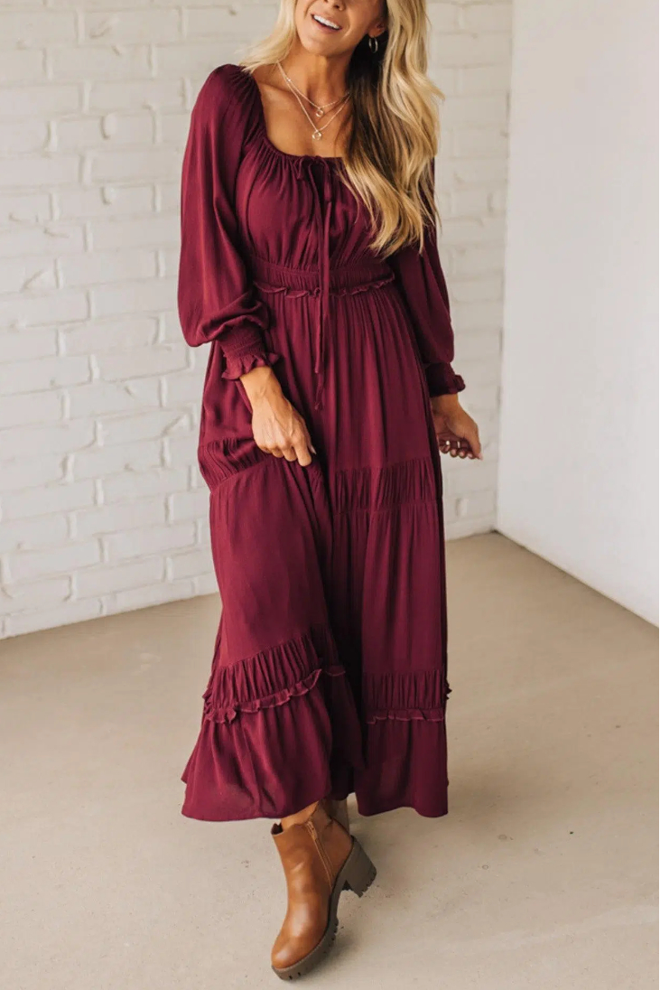 Madison Tiered Maxi Dress