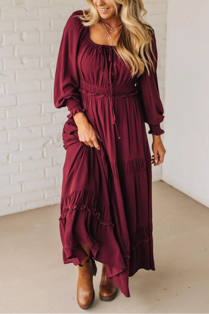 Madison Tiered Maxi Dress