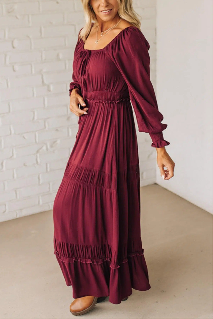 Madison Tiered Maxi Dress
