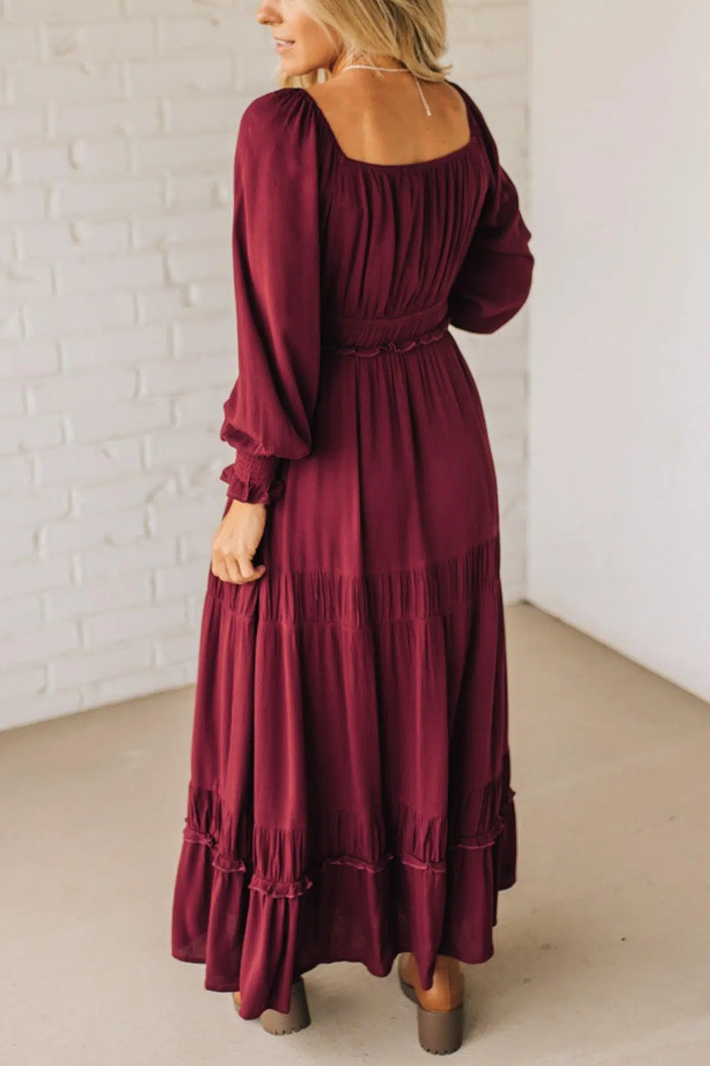 Madison Tiered Maxi Dress