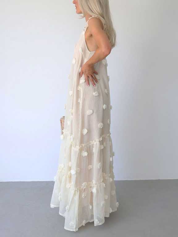 Delicate and Light Layered Maxi Dress