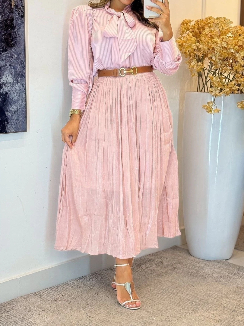 Shiny Muslin Skirt