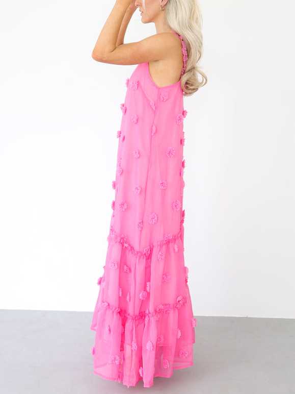 Delicate and Light Layered Maxi Dress