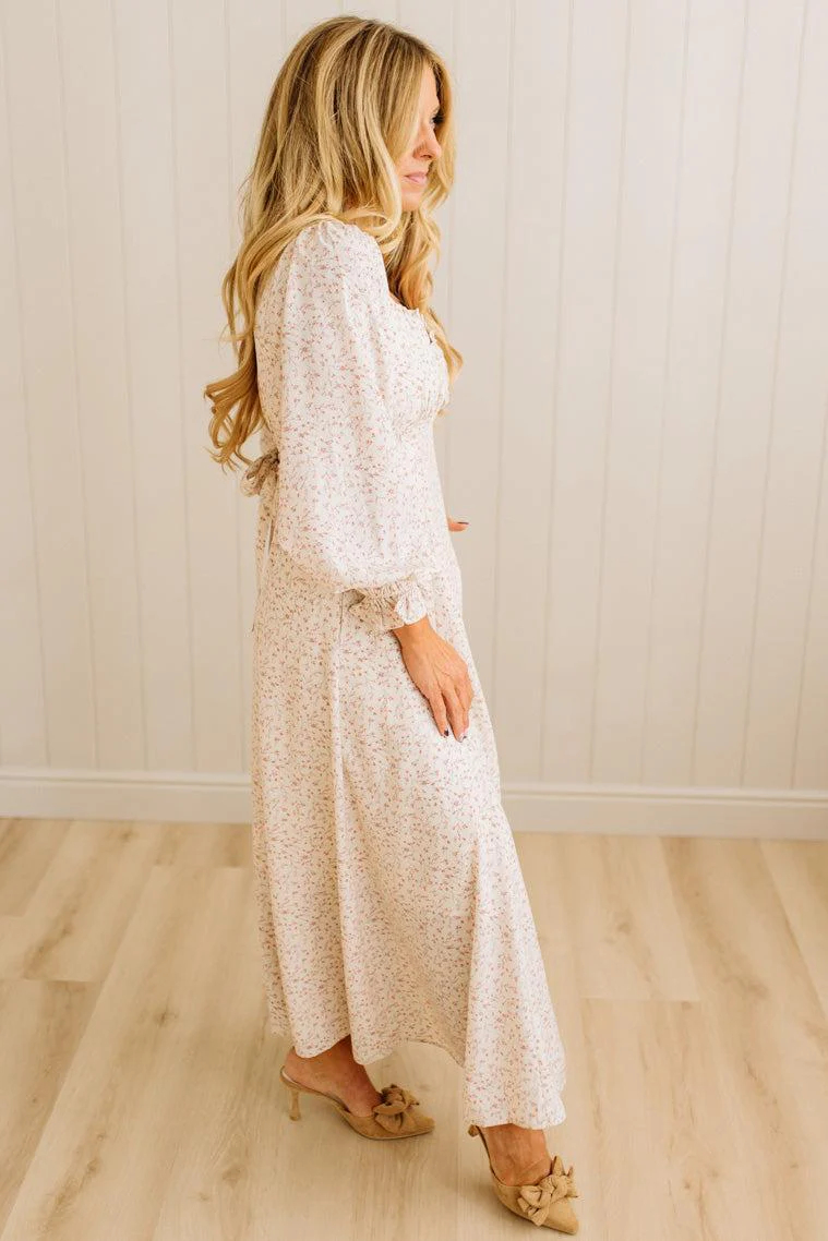 Sweetheart neckline Maxi Dress