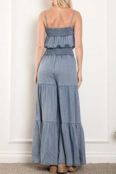 Stardust Denim Jumpsuit