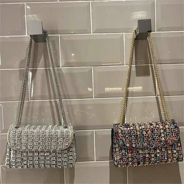 Women's Rhinestone Decorated Evening Bag