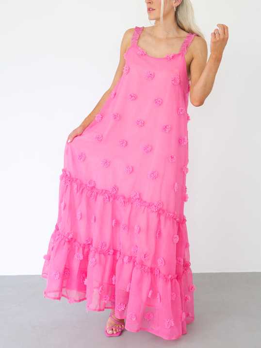 Delicate and Light Layered Maxi Dress