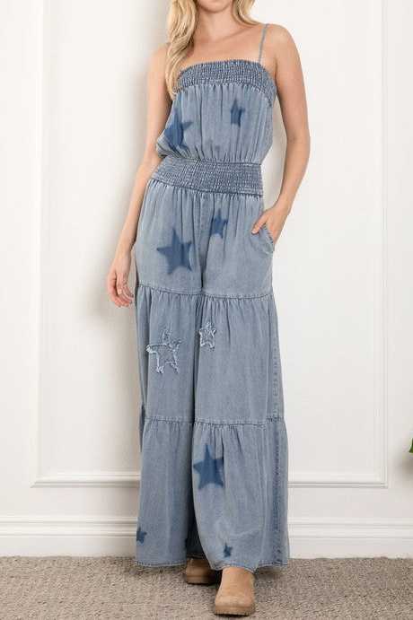 Stardust Denim Jumpsuit