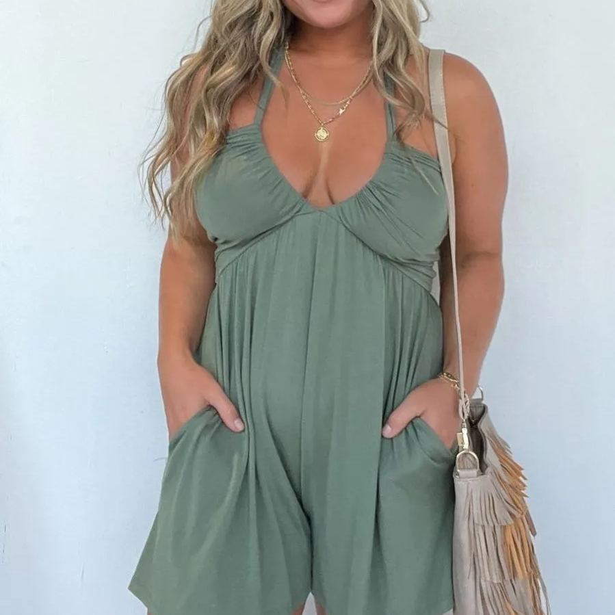 2024 NEW HALTER NECK ROMPER (BUY 2 FREE SHIPPING)