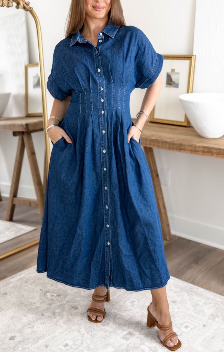 Hazel Denim Dress