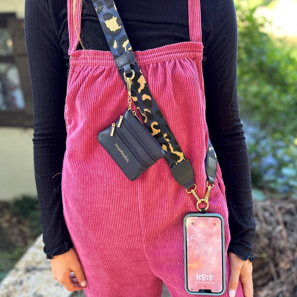 (🔥Last Day Promotion-50%OFF)💖Phone Strap with Zippered Pouch