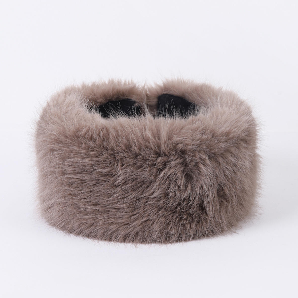 🔥❄Fashion Women's Winter Warm Plush Faux Furry Hat Headbands