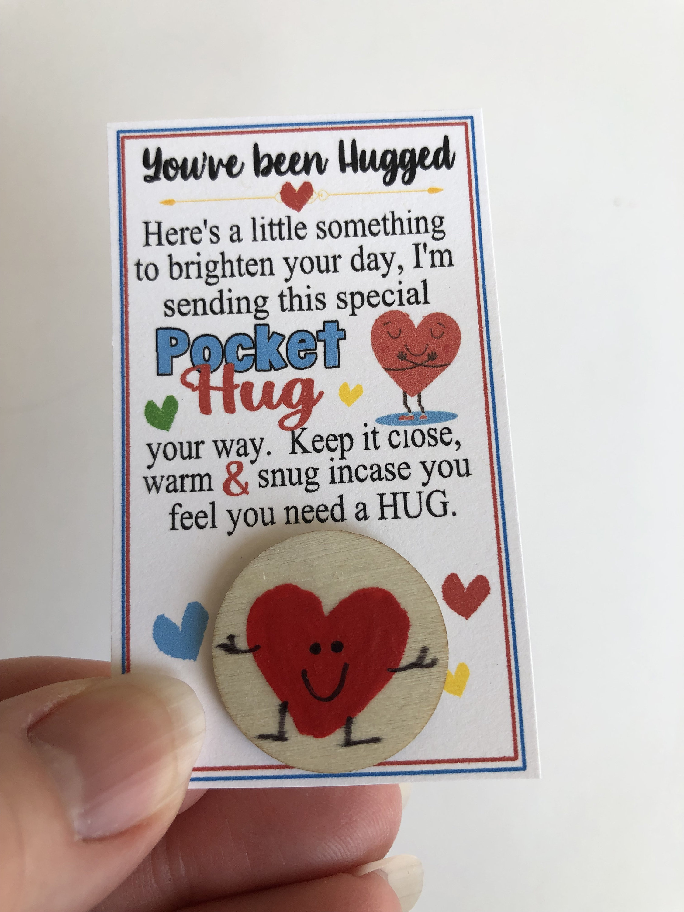 💖Sweet Thoughts Gifts - CHRISTMAS POCKET HUG