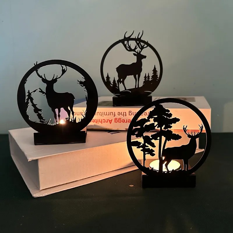 🦌Reindeer Tealight Candle Holder