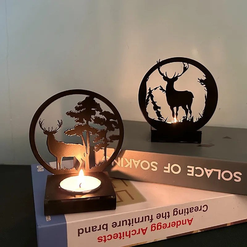 🦌Reindeer Tealight Candle Holder