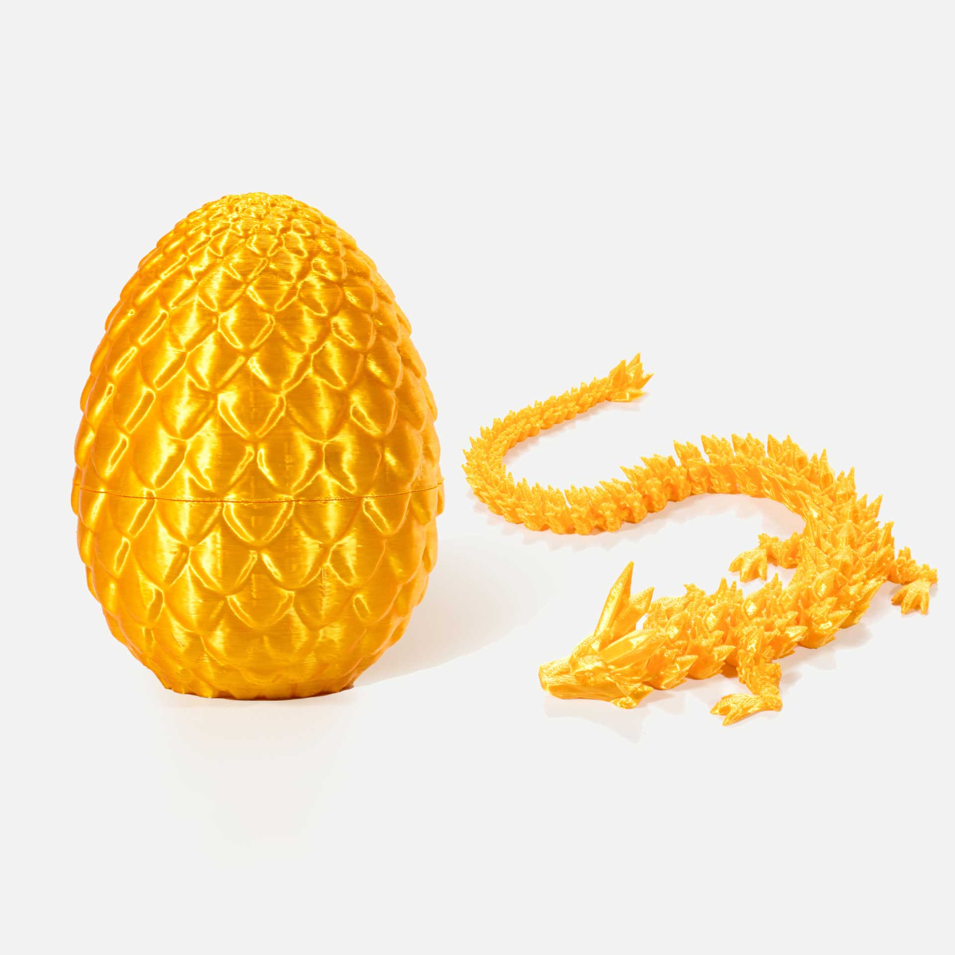 🐉3D-Printed Articulated Crystal Dragon