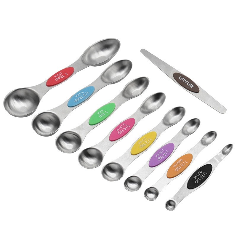 Stainless Steel Magnetic Measuring Spoon Set🥄
