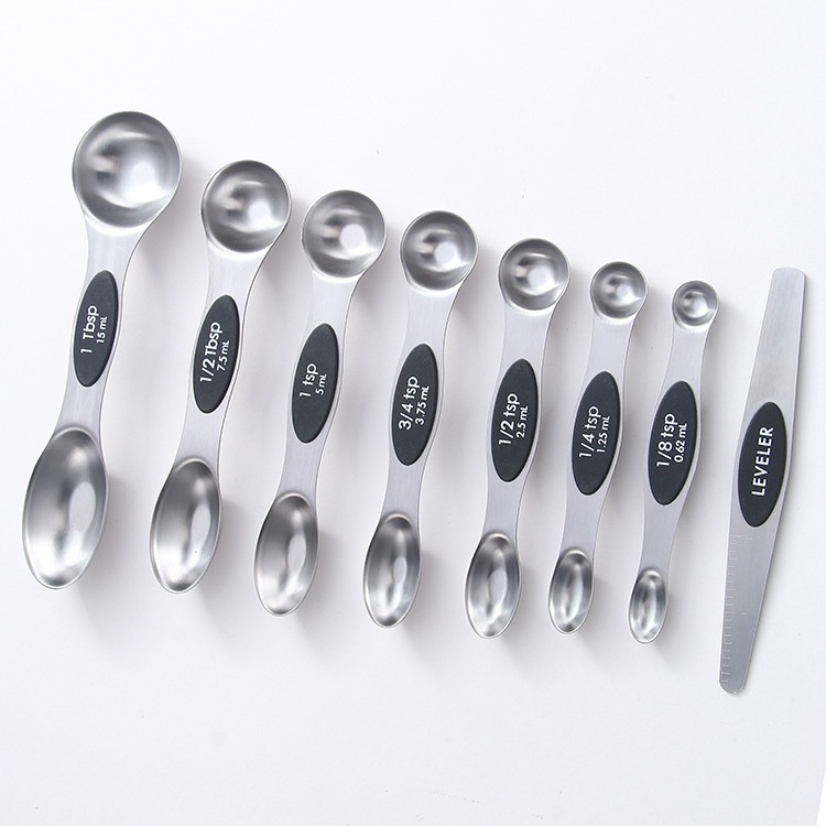 Stainless Steel Magnetic Measuring Spoon Set🥄