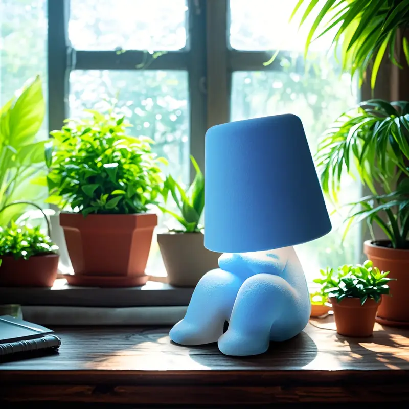 ✨Modern Creative Thinker Figurine Touch Control Table Lamp💡