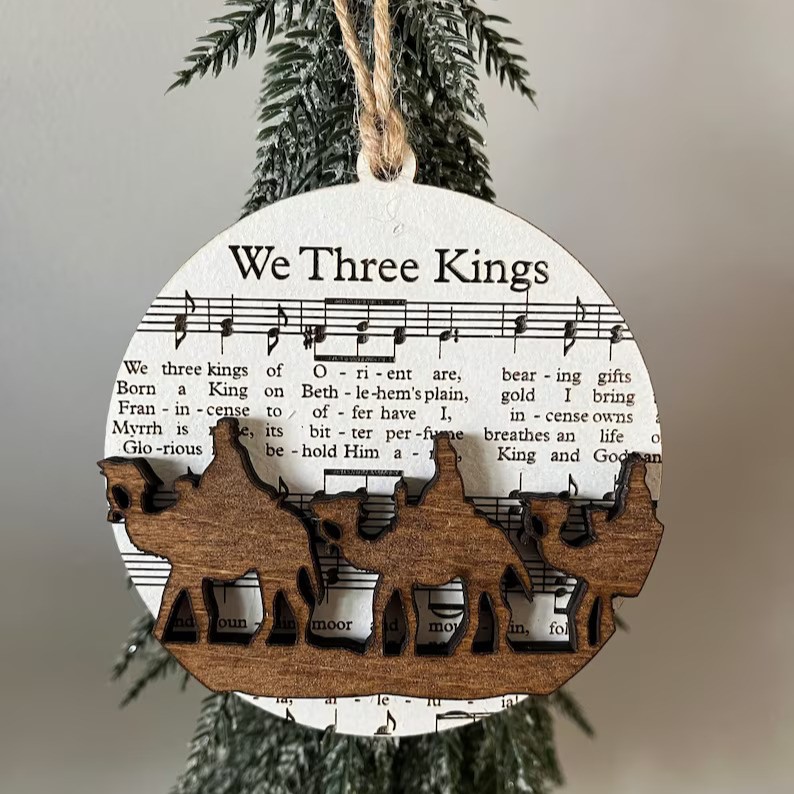 🎄Christmas Early Sale-Jesus Sheet Music Ornament