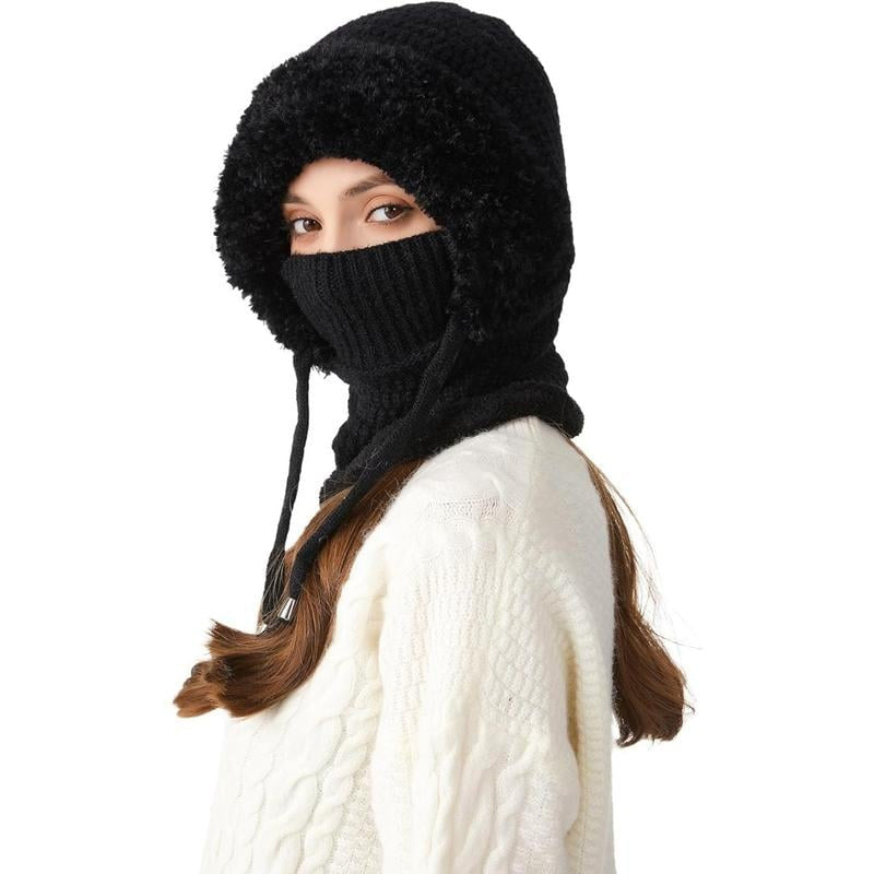 🔥❄3-in-1 Knitted Beanie Hat