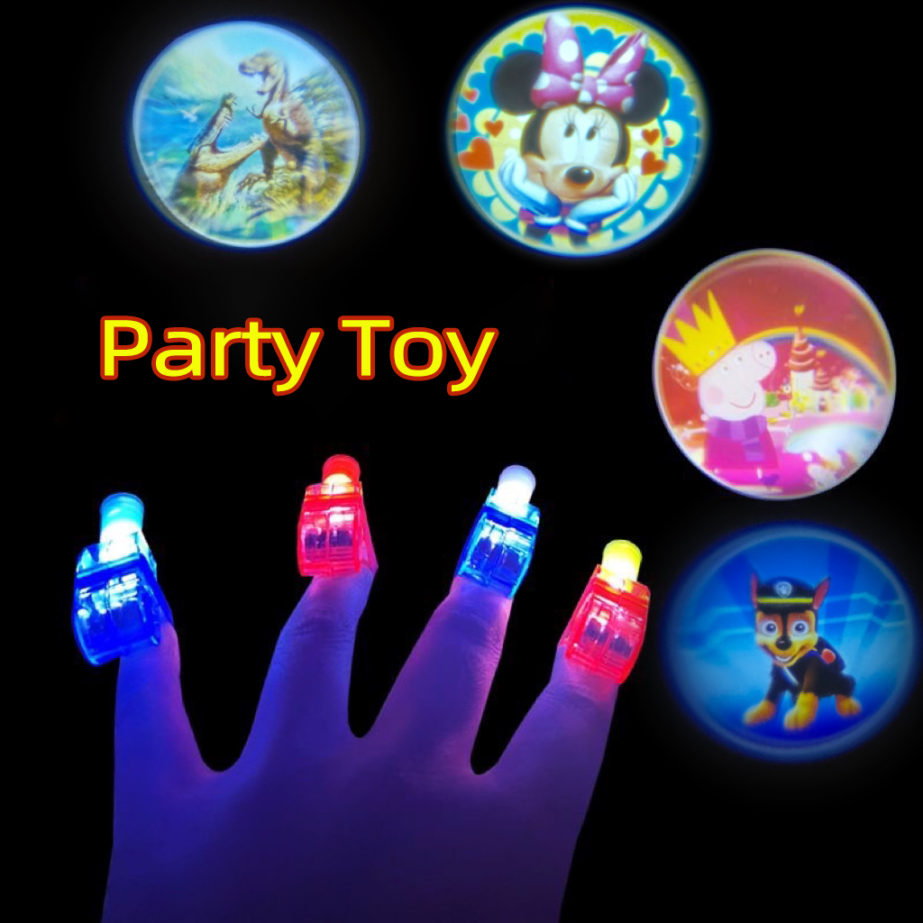 LED Cartoon Finger Projection Light