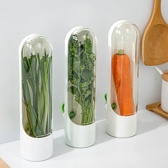 🥦Herb-Preserving Storage Container – Keep Your Herbs Fresh for Longer