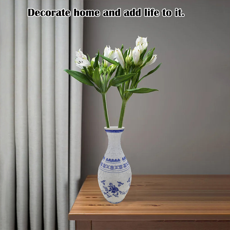 🎄Christmas Sale 50% OFF-🧩3D Art Puzzle Vase